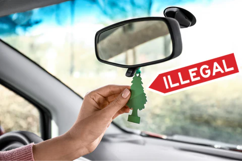 Hanging Air Fresheners: The Obstructed View Violation You Didn't Know Existed